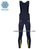 Completo Maglia ML + Pantaloncino con bretelle ML 2022 Tour de France Winter Invernale Blu Scuro